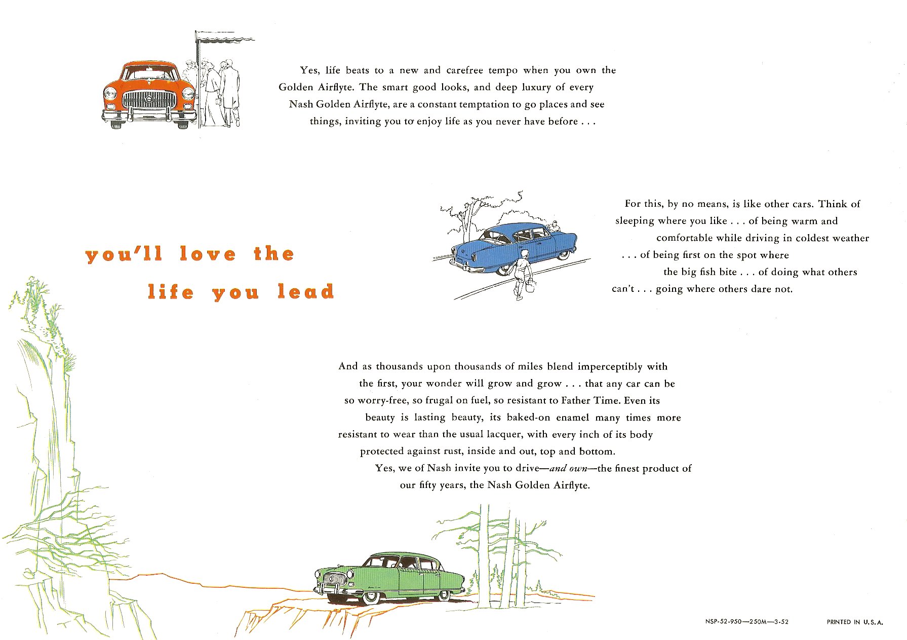 1952 Nash Golden Airflyte-20