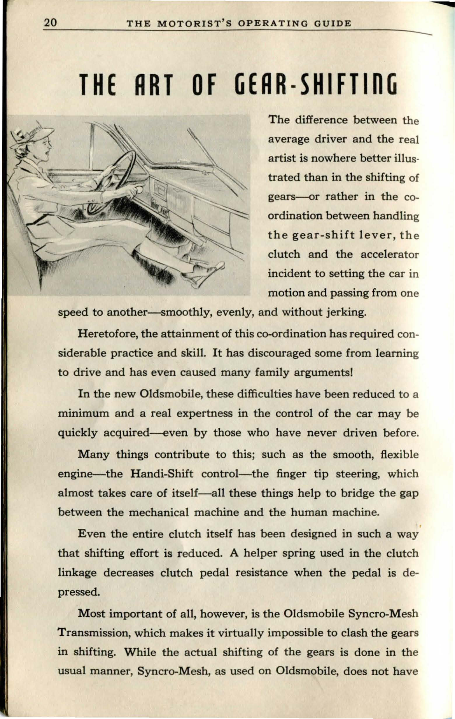 1940 Oldsmobile Operating Guide-22