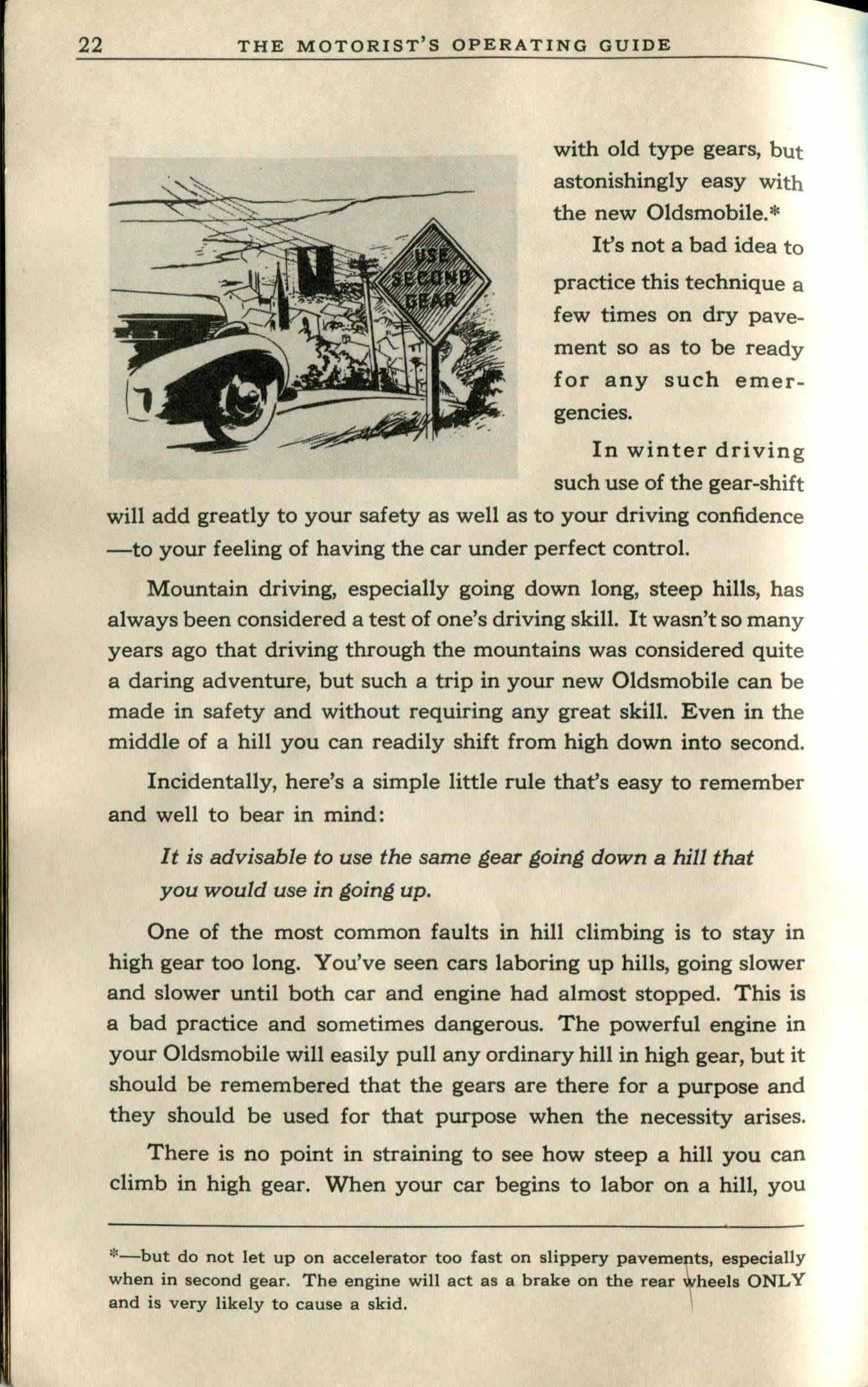 1940 Oldsmobile Operating Guide-24