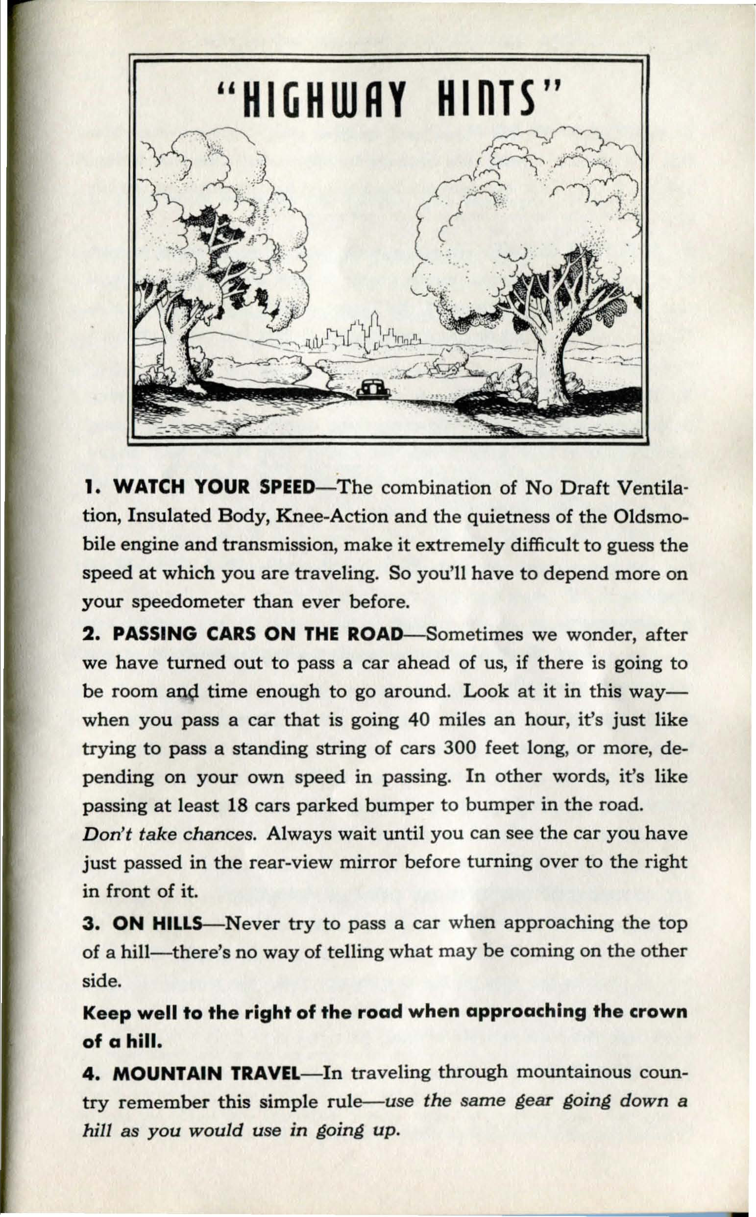 1940 Oldsmobile Operating Guide-31