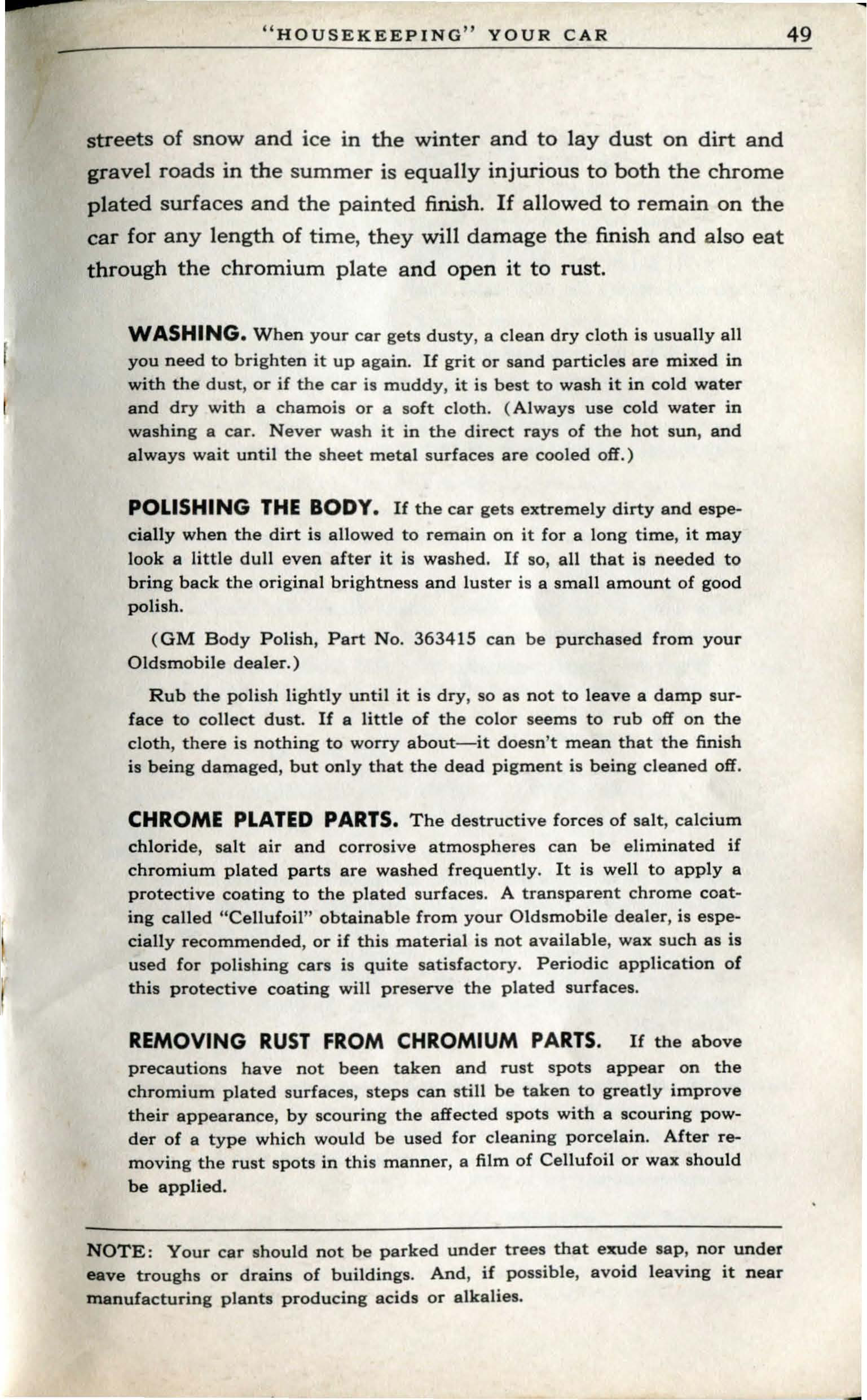 1940 Oldsmobile Operating Guide-51