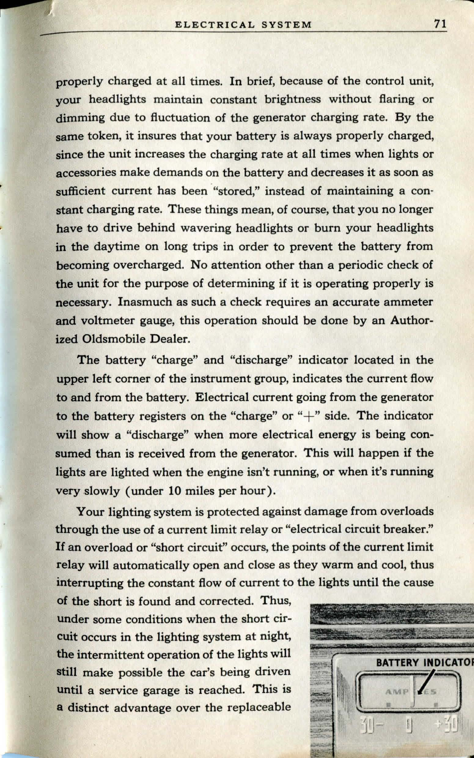 1940 Oldsmobile Operating Guide-73