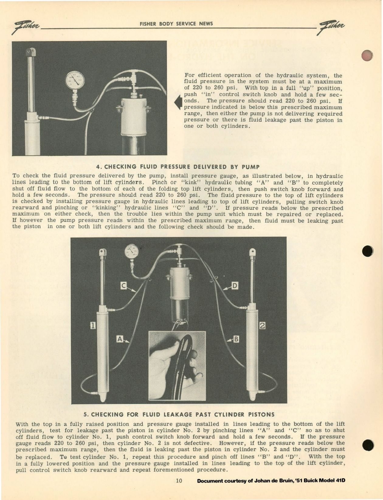 1951 Oldsmobile Convertible Top Detail-10