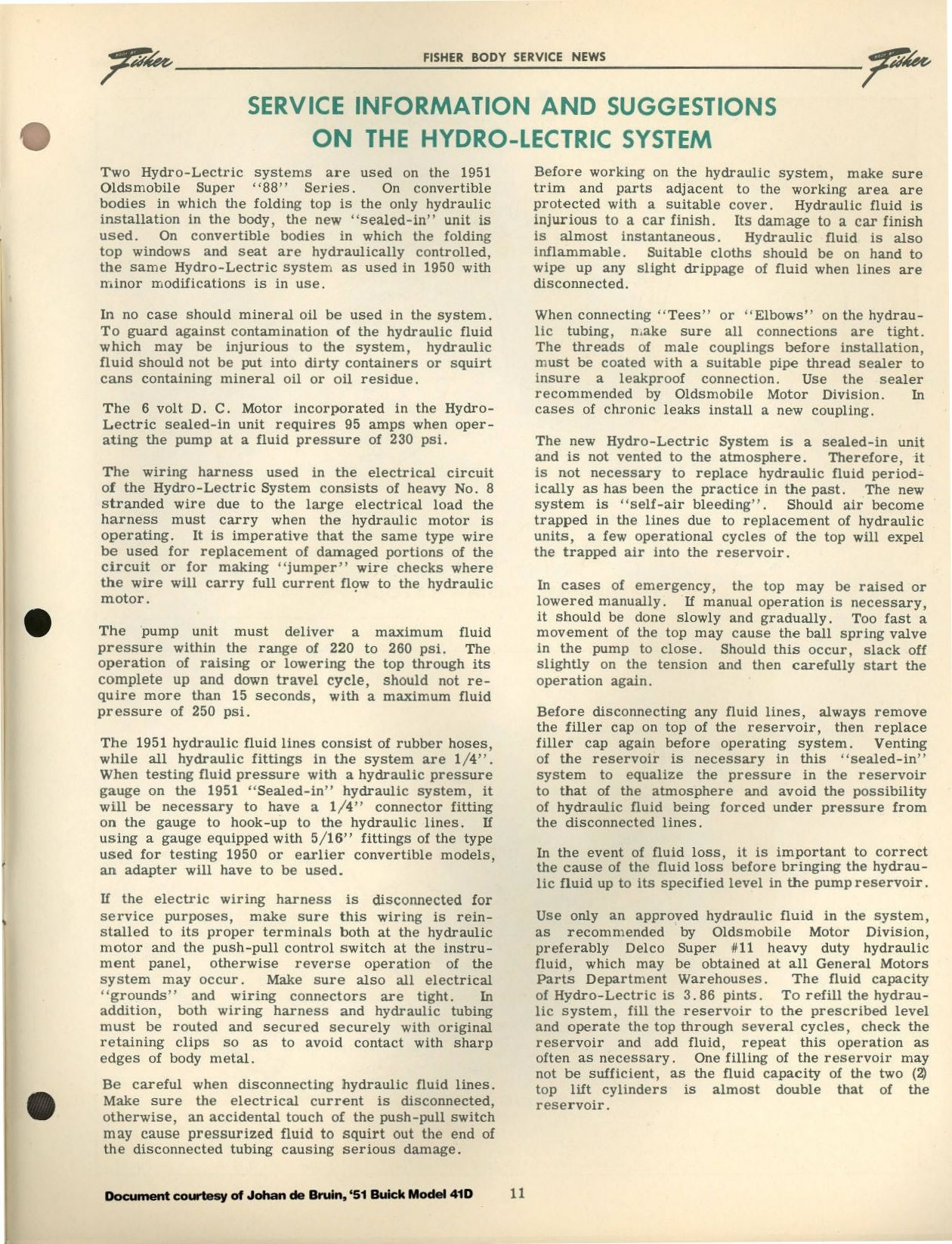 1951 Oldsmobile Convertible Top Detail-11