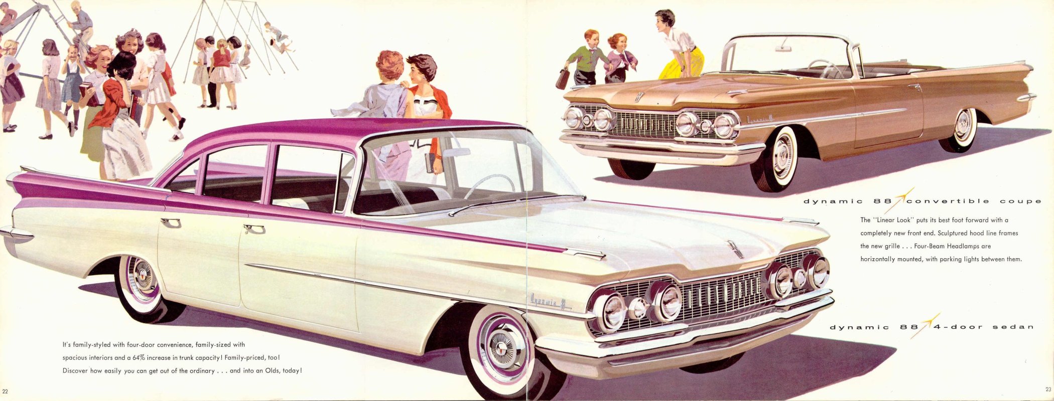 1959 Oldsmobile  Cdn -22-23