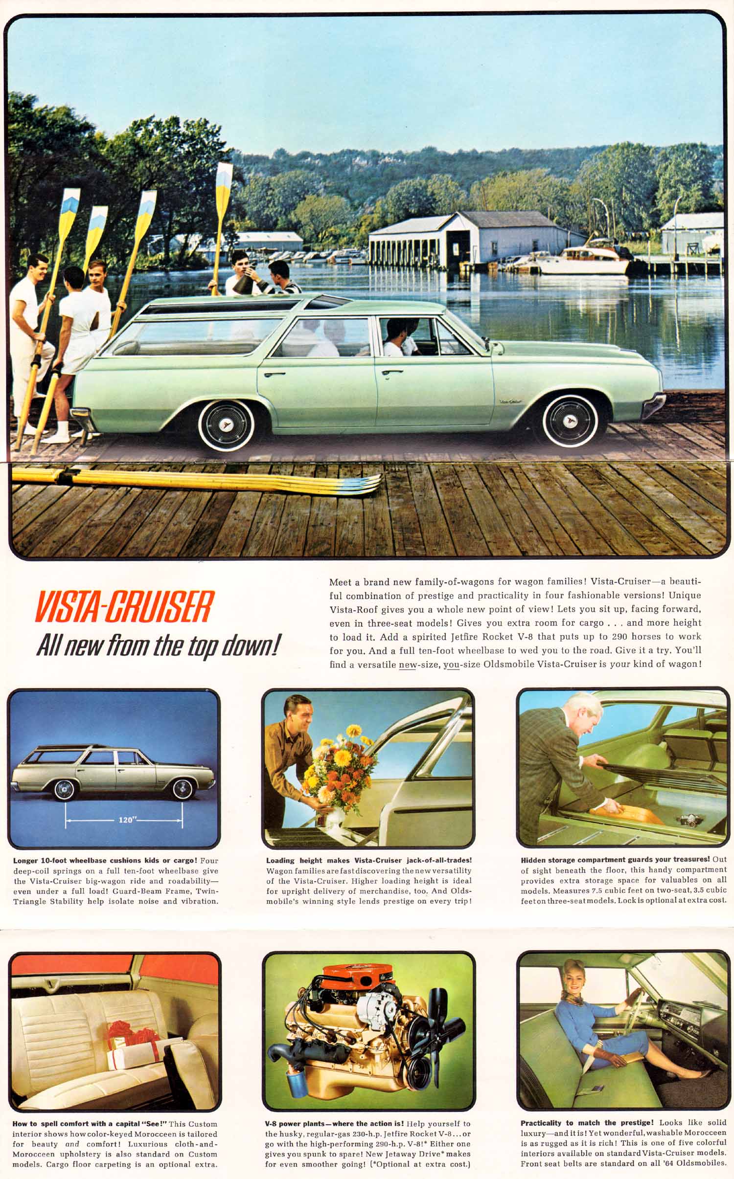 1964 Oldsmobile Wagons-03-04-05