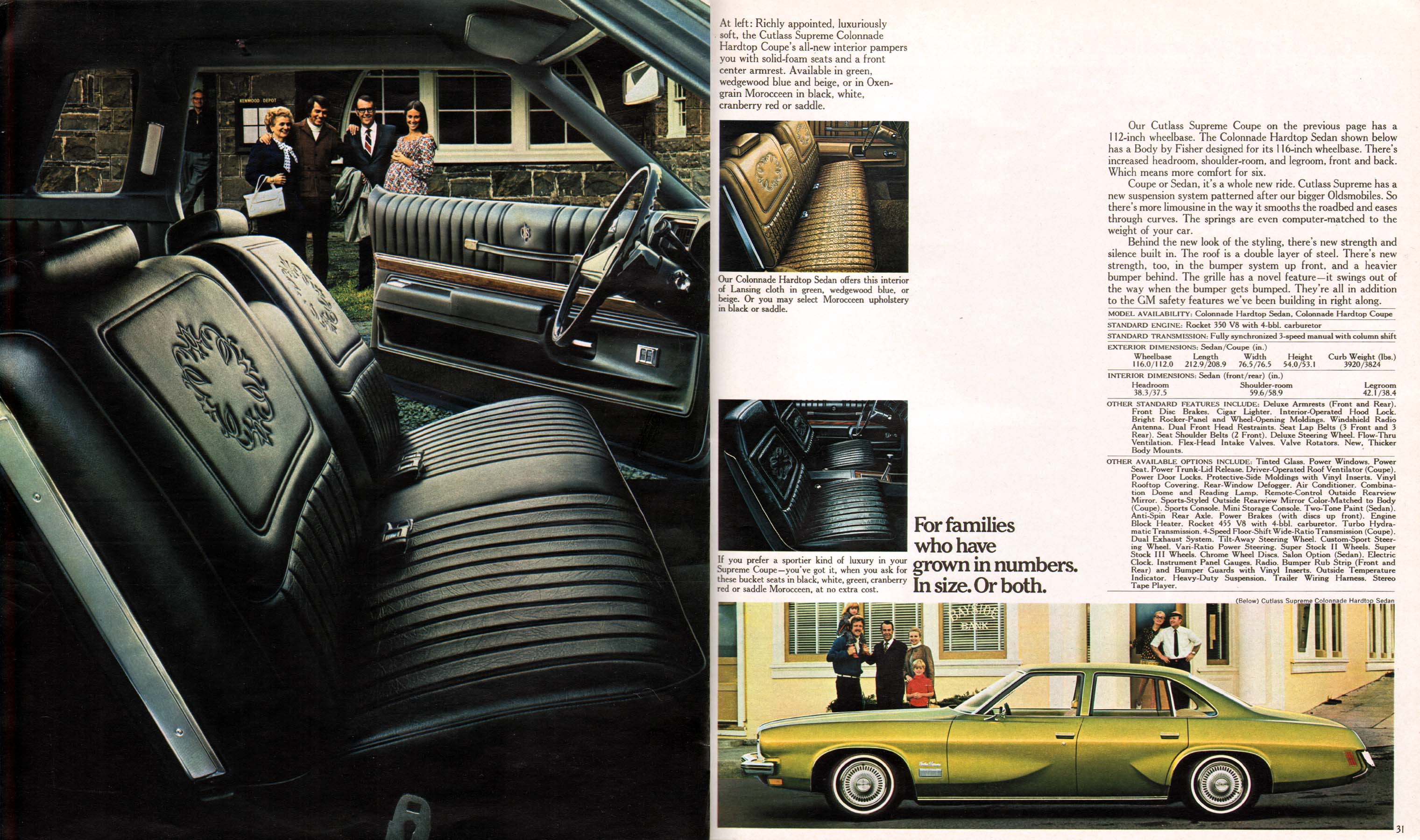 1973 Oldsmobile Full Line-30-31