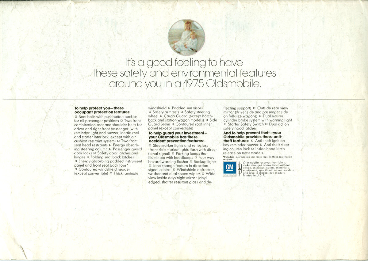 75 Oldsmobile R Cover