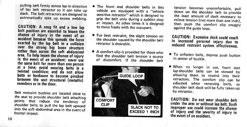 1975 Oldsmobile Cutlass Owners Manual-Page 10 jpg