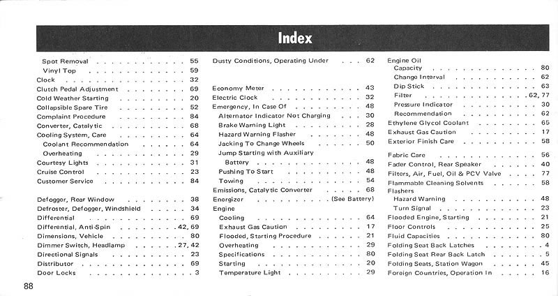 1975 Oldsmobile Cutlass Owners Manual-Page 88 jpg