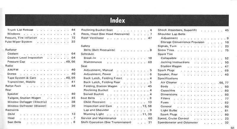 1975 Oldsmobile Cutlass Owners Manual-Page 91 jpg