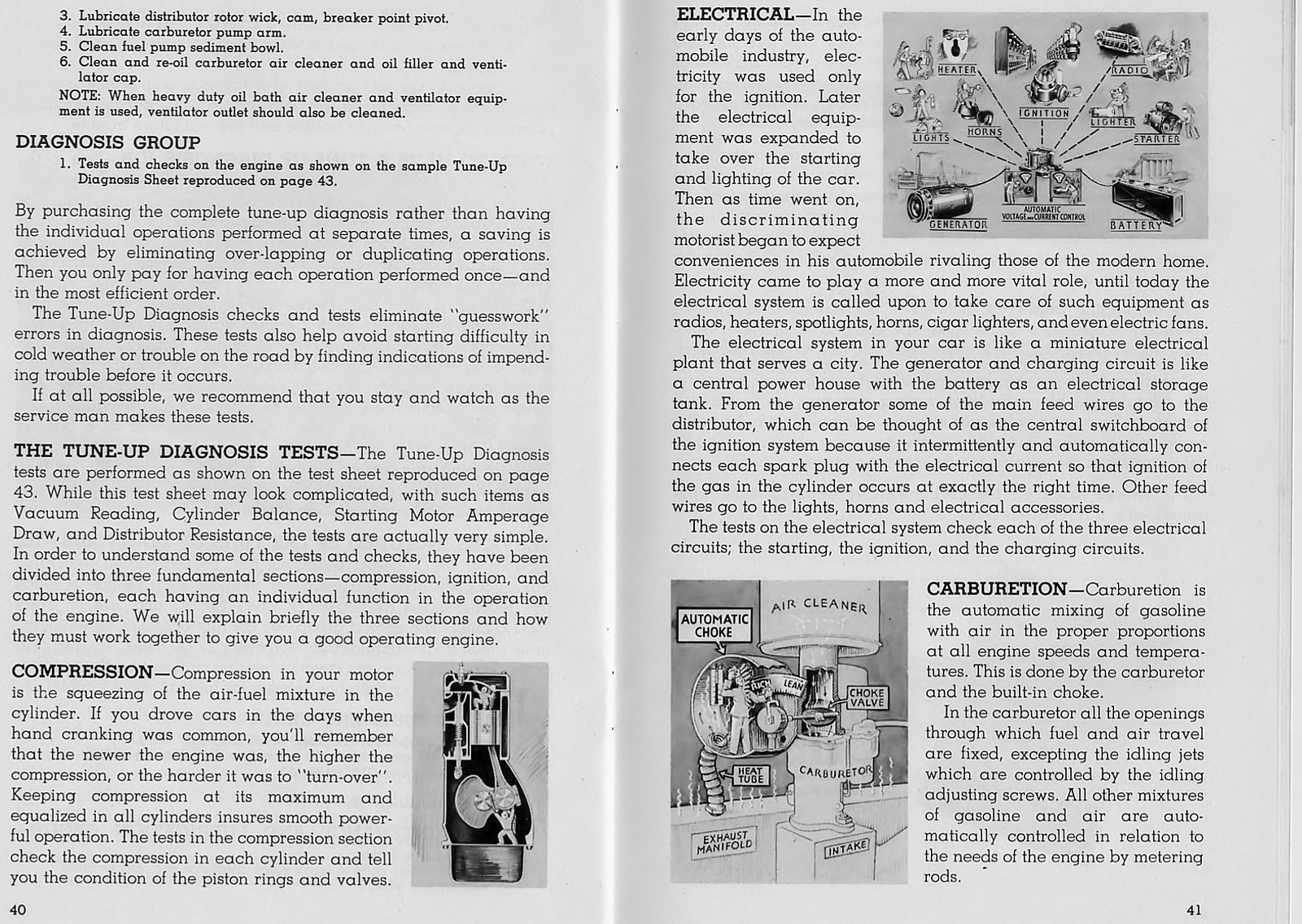 1950 Pontiac owner s manual - Pg 40 - 41