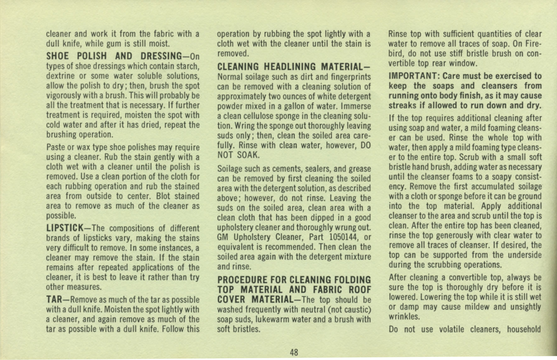 1969 Pontiac Owners Manual-48