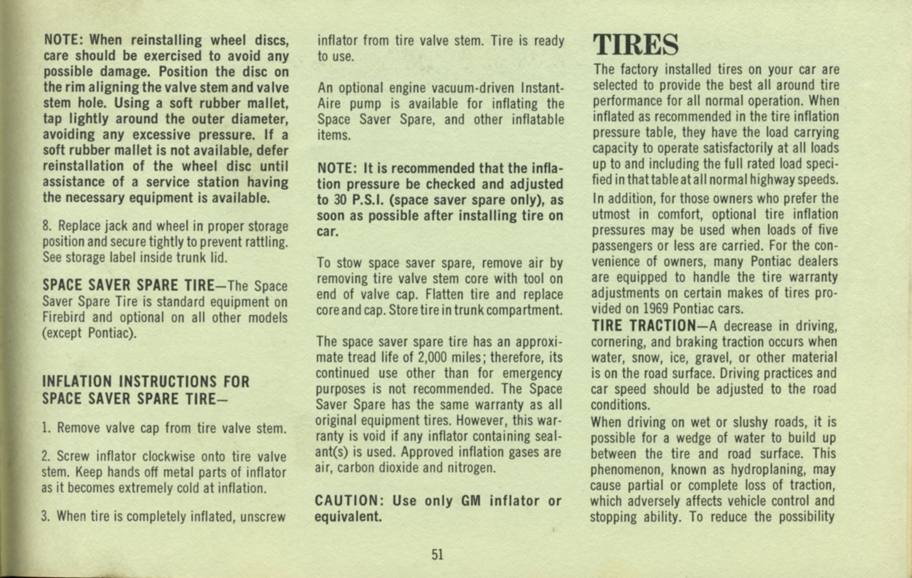 1969 Pontiac Owners Manual-51