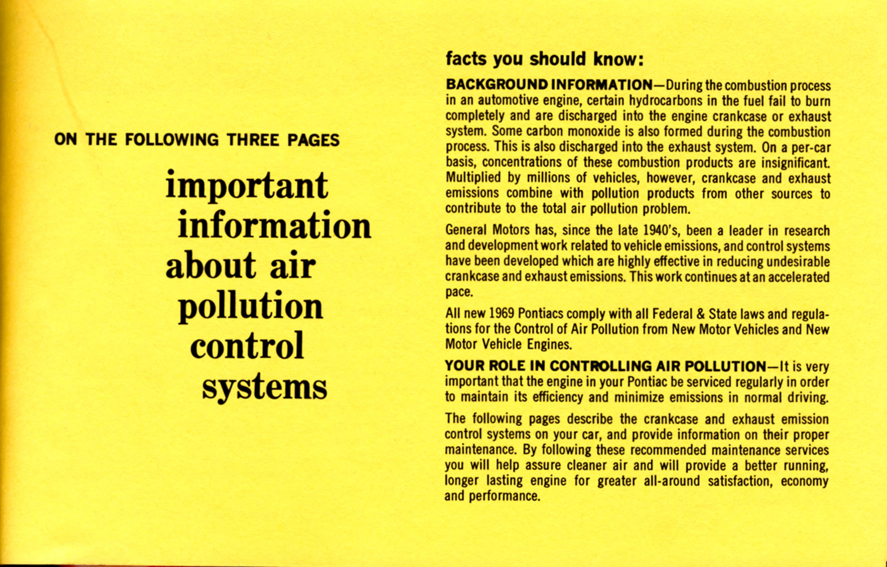 1969 Pontiac Owners Manual-insert a