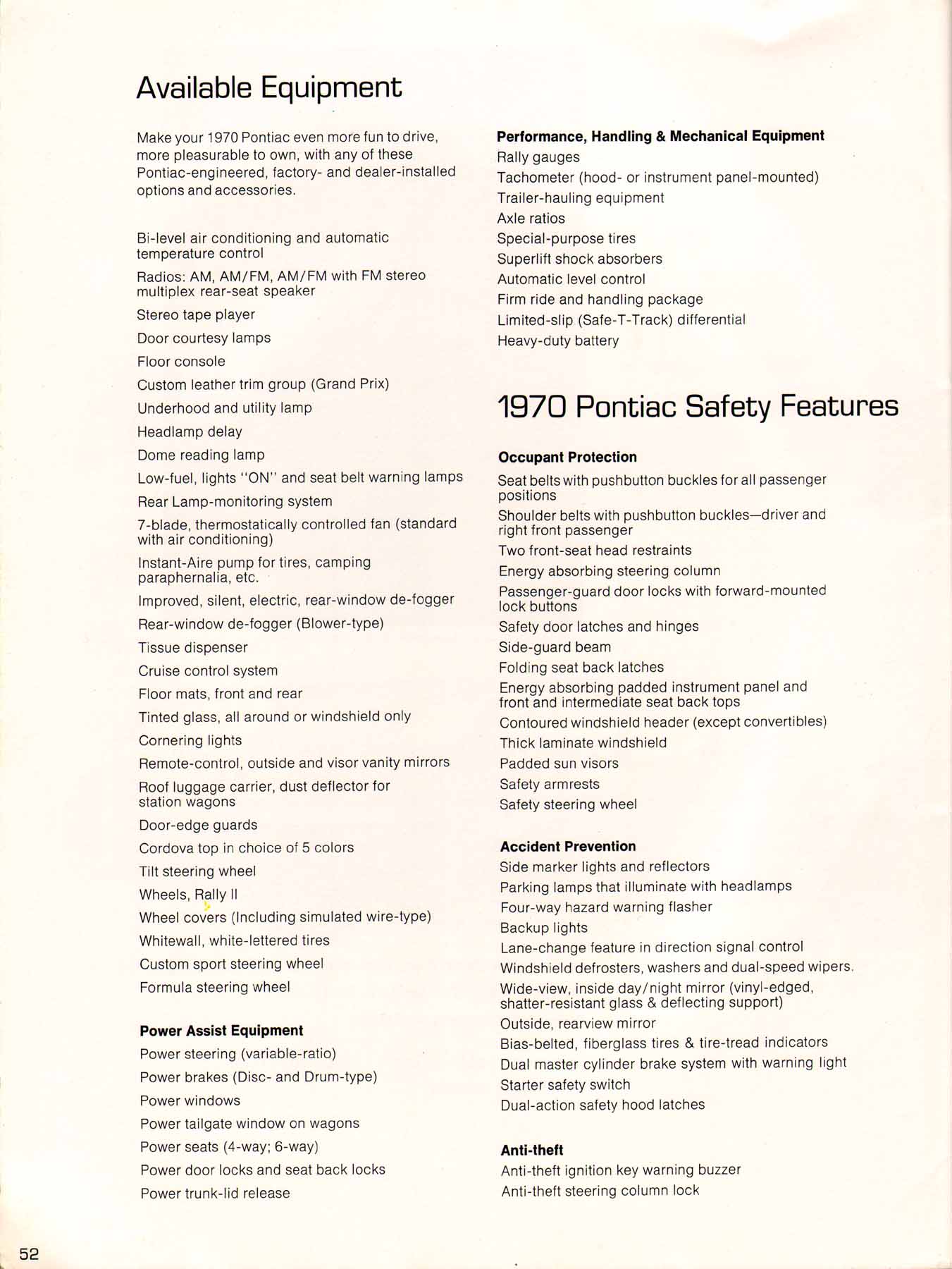 1970 Pontiac Prestige Brochure-53